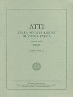 Atti della società ligure di storia patria Vol. 39 fasc. 1