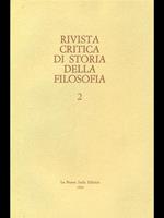 Rivista critica di storia della filosofia2. 1983