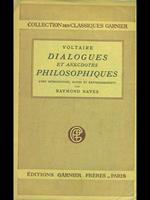 Dialogues et anectodes philosophiques