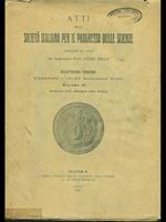 Atti della società italiana per il progresso delle scienze Vol. 2