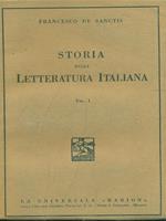 La storia della letteratura italiana 2vv