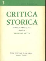 Critica Storica anno V / 31 gennaio 1966