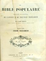 bible populaire Premiere partie Ancien testament