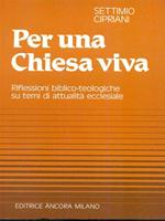 Per una Chiesa viva