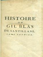 Histoire de Gil Blas de Santillane premier tome