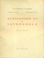 Alessandro VI e Savonarola