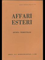 Affari esteri n. 57. Inverno 1983