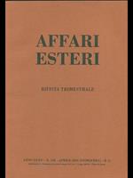 Affari esteri n. 138. aprile 2003