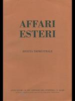 Affari esteri n. 129. Gennaio 2001