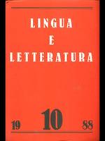 Lingua e letteratura 10. 1988