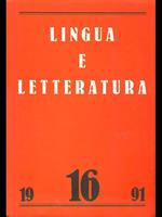 Lingua e letteratura 16. 1991