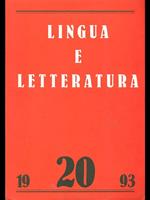 Lingua e letteratura 20. 1993