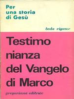 Testimonianza del Vangelo di Marco