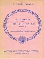 memorie sulla guerra di Gallia libro V