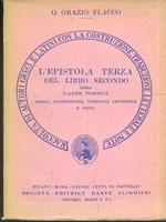 L' epistola terza del libro secondo ossia l'arte poetica