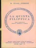 La quinta filippica. Versione interlineare