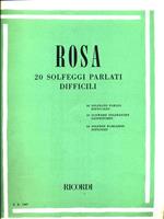 20 Solfeggi parlati difficili