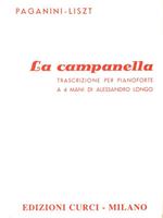 La Campanella. Trascrizioni per pianoforte a 4 mani di Alessandro Longo