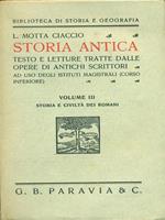 Storia antica. Vol. III