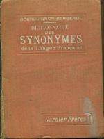 Dictionnaire des synonymes