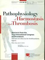 Pathophysiology of Haemostasis and Thrombosis