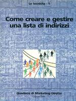 Come creare e gestire una lista di indirizzi