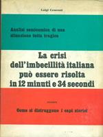 Analisi semieconomica di una situazione tutta tragica