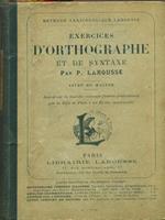 Exercises d'orthographe