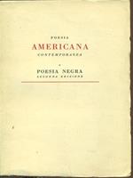 Poesia americana contemporanea e poesia negra 