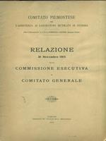 Relazione 21 Novembre 1915 della Commissione Esecutiva al Comitato Benerale