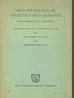 British political speeches and debates