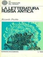 La letteratura russa antica