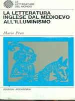 La letteratura inglese dal medioevo all'illuminismo