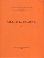 Saggi e documenti I