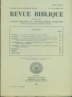 Revue Biblioque n. 4 Ottobre 1986