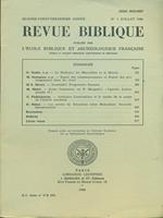 Revue Biblioque n. 3 Luillet 1986