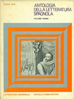 Antologia della letteratura spagnola Volume 1