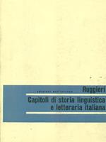 Capitoli di storia linguistica e letteraria italiana