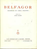 Belfagor anno XXXV n5 / 30 settembre 1980