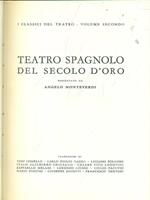 Teatro spagnolo del secolo d'oro