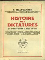 Histoire des dictatures