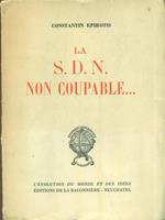 La s. D. N. Non coupable