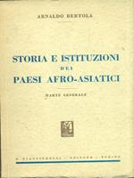 Storia e istituzioni dei paesi afro-asiatici. Parte generale