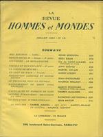 Hommes et Mondes Juillet 1947 - N. 12 - Tome III