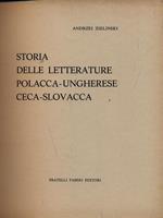 Storia delle letterature polacca ungherese ceca slovacca
