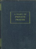 A diary private prayer