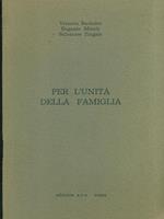 Per l'unità della famiglia