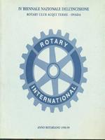 Iv Biennale nazionale dell'incisione Rotary ClubAcqui Terme Ovada 1998-99