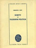 Scritti di filosofia politica