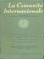 La comunità internazionale n. 1. Gennaio 1957